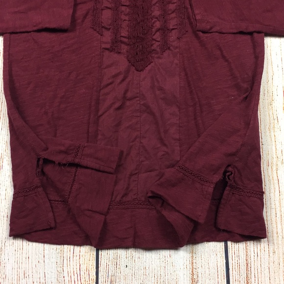 [Meadow Rue] Anthropologie Lace Detail Top XS - Picture 4 of 8